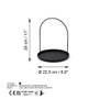 Aberto Design Kos - Black